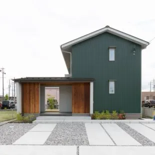 自然の光と風が入る家